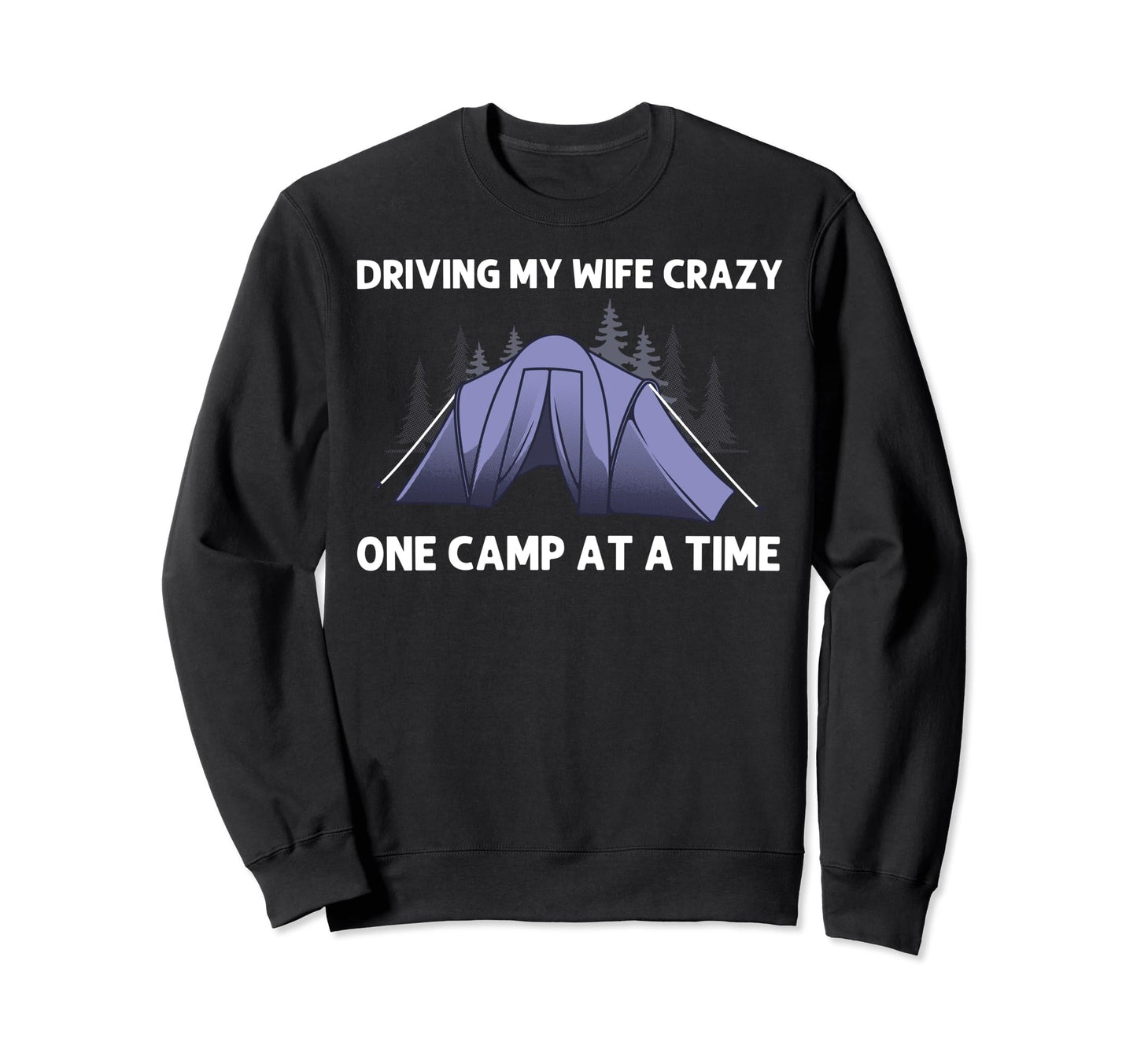 Camping Dad Camper Rv Tent Sweatshirt - Aesthetic Graphic for Adults - T-Shirt, Sweatshirt, Hoodie