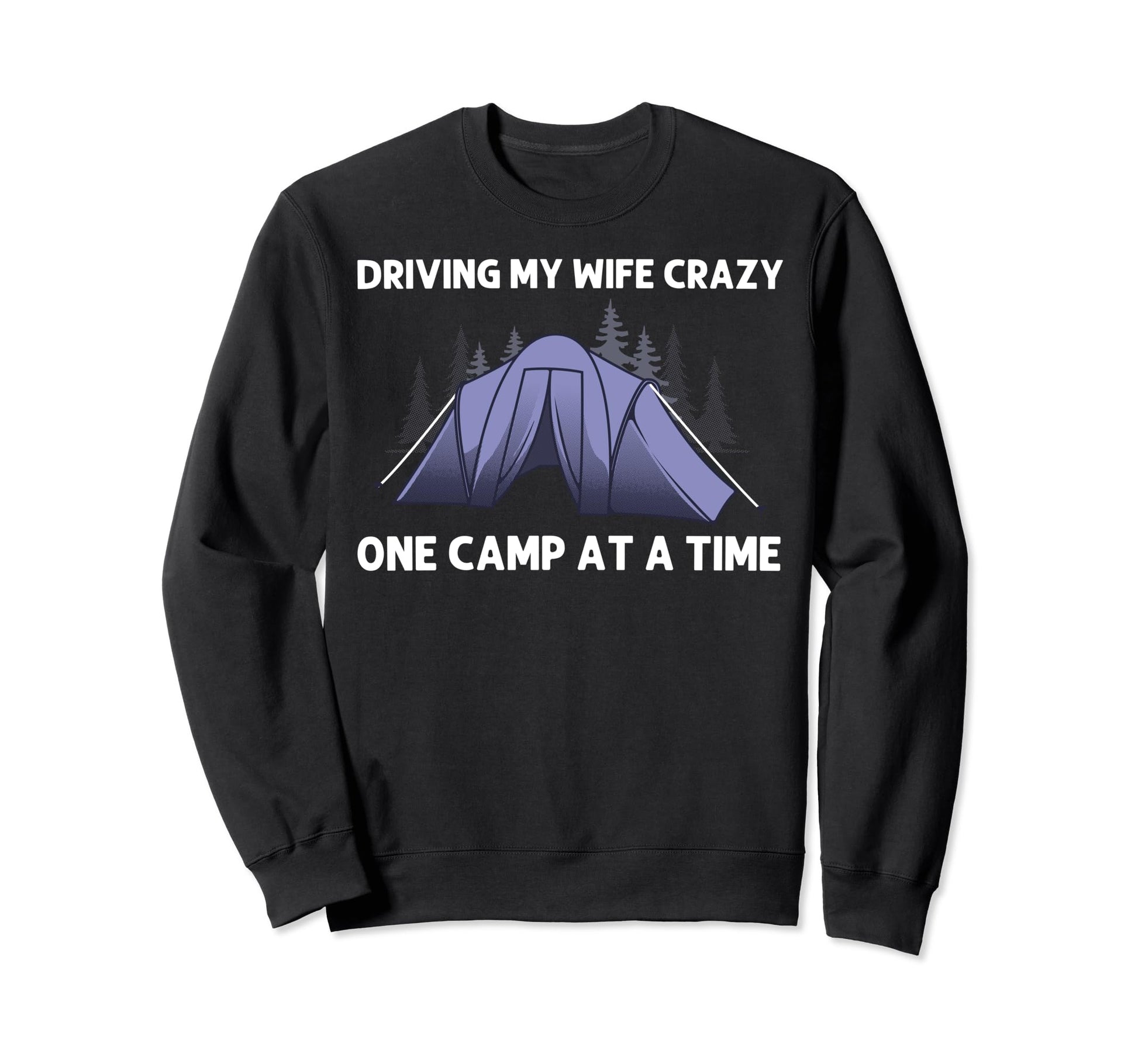 Camping Dad Camper Rv Tent Sweatshirt - Aesthetic Graphic for Adults - T-Shirt, Sweatshirt, Hoodie