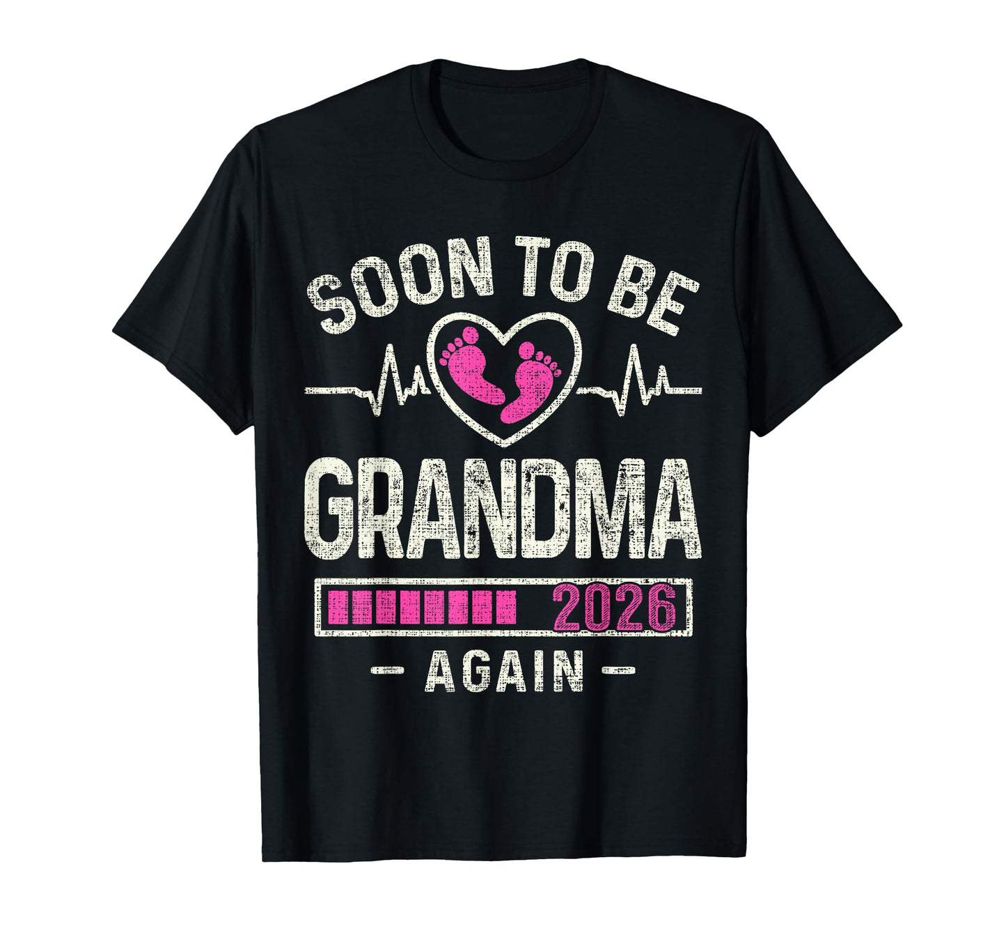 Soon To Be Grandma Again 2026 Expecting T-Shirt - Graphic Print for Adults - T-Shirt, Sweatshirt, Hoodie