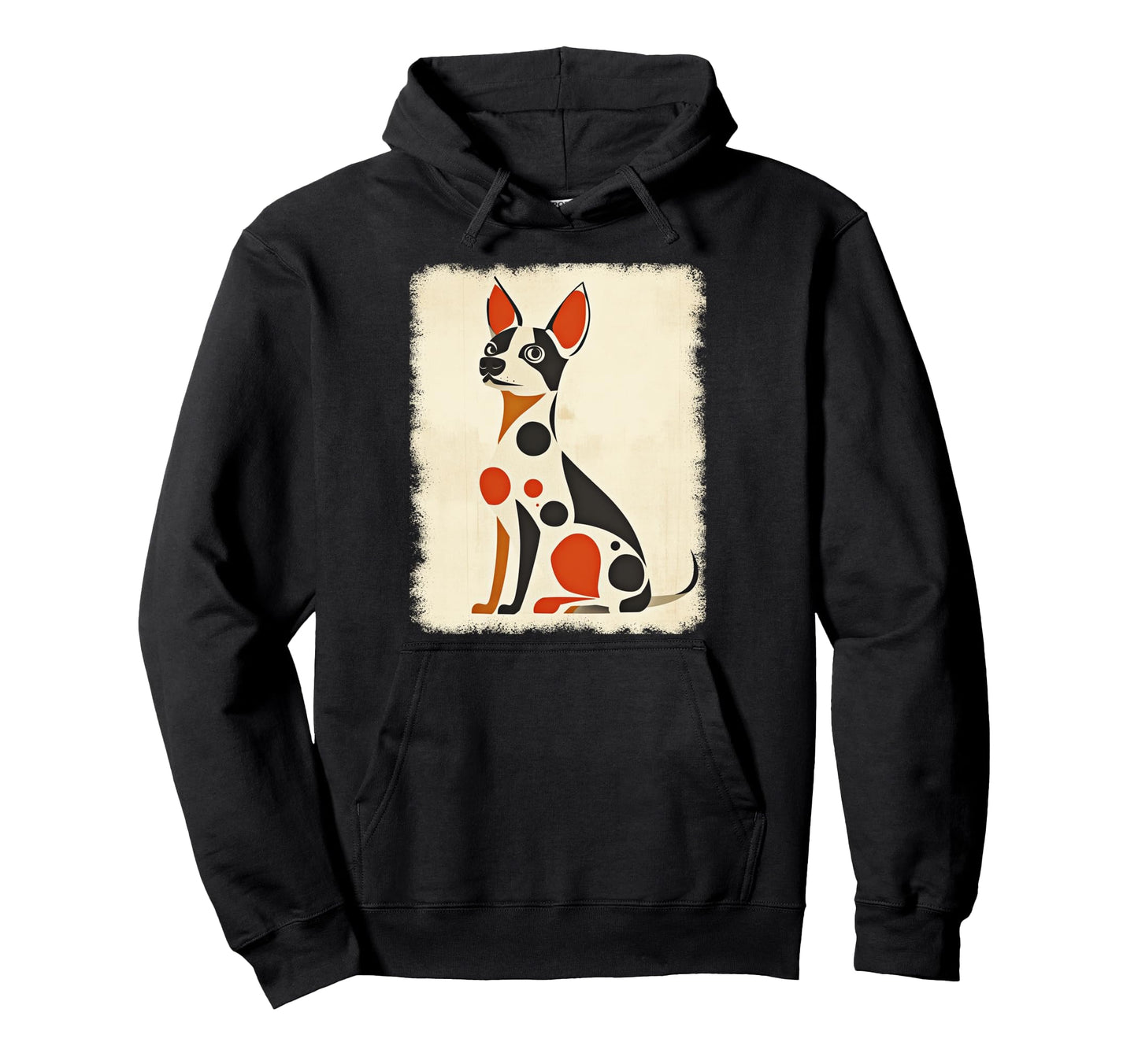 Mid Century Modern Dogs 50S 60S Hoodie - Custom Art Print Men Women - T-Shirt, Sweatshirt, Hoodie