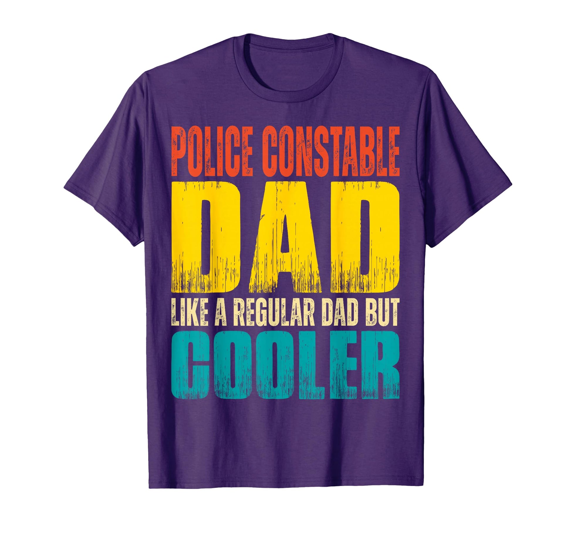 Police Constable Dad Like Regular Dad T-Shirt - Streetwear Style Men Women - T-Shirt, Sweatshirt, Hoodie