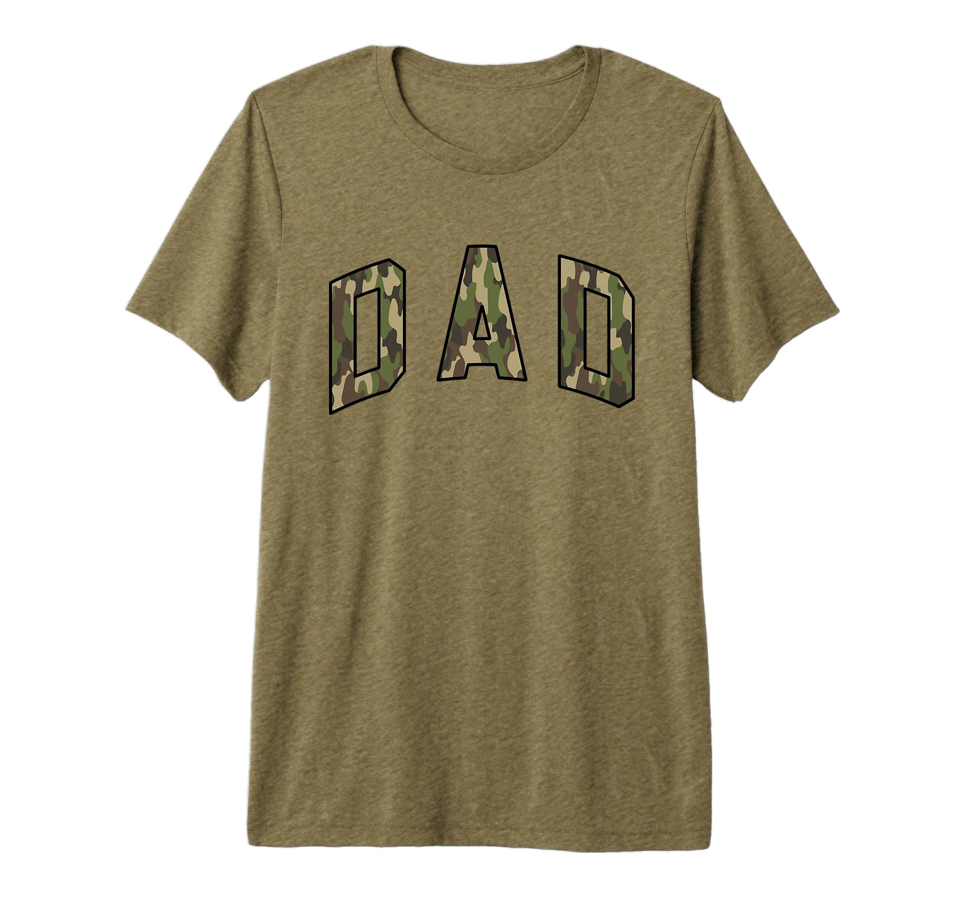 Camo Dad Hunting Old Camouflage Dad T-Shirt - Minimalist Print Men Women - T-Shirt, Sweatshirt, Hoodie