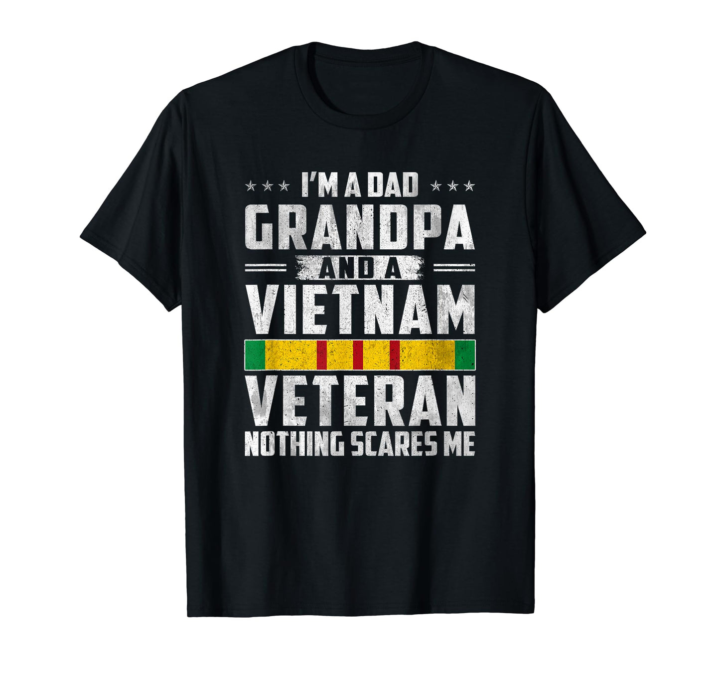 Proud Vietnam Veteran Grandpa Father T-Shirt - Casual Everyday Wear Unisex - T-Shirt, Sweatshirt, Hoodie