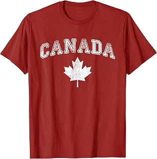 Canada Flag Vintage Men Women Kids T-Shirt Unisex T-shirt, Sweatshirt, Hoodie, Long Sleeve Tee - T-Shirt, Sweatshirt, Hoodie