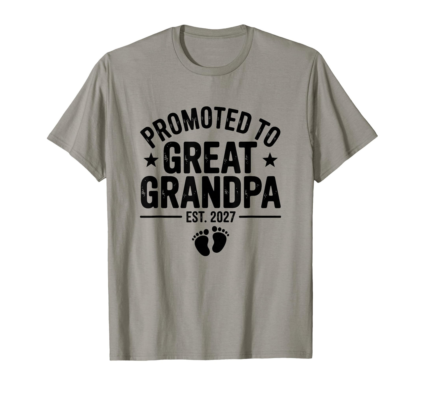 Promoted To Great Grandpa 2027 T-Shirt - Aesthetic Graphic for Adults - T-Shirt, Sweatshirt, Hoodie