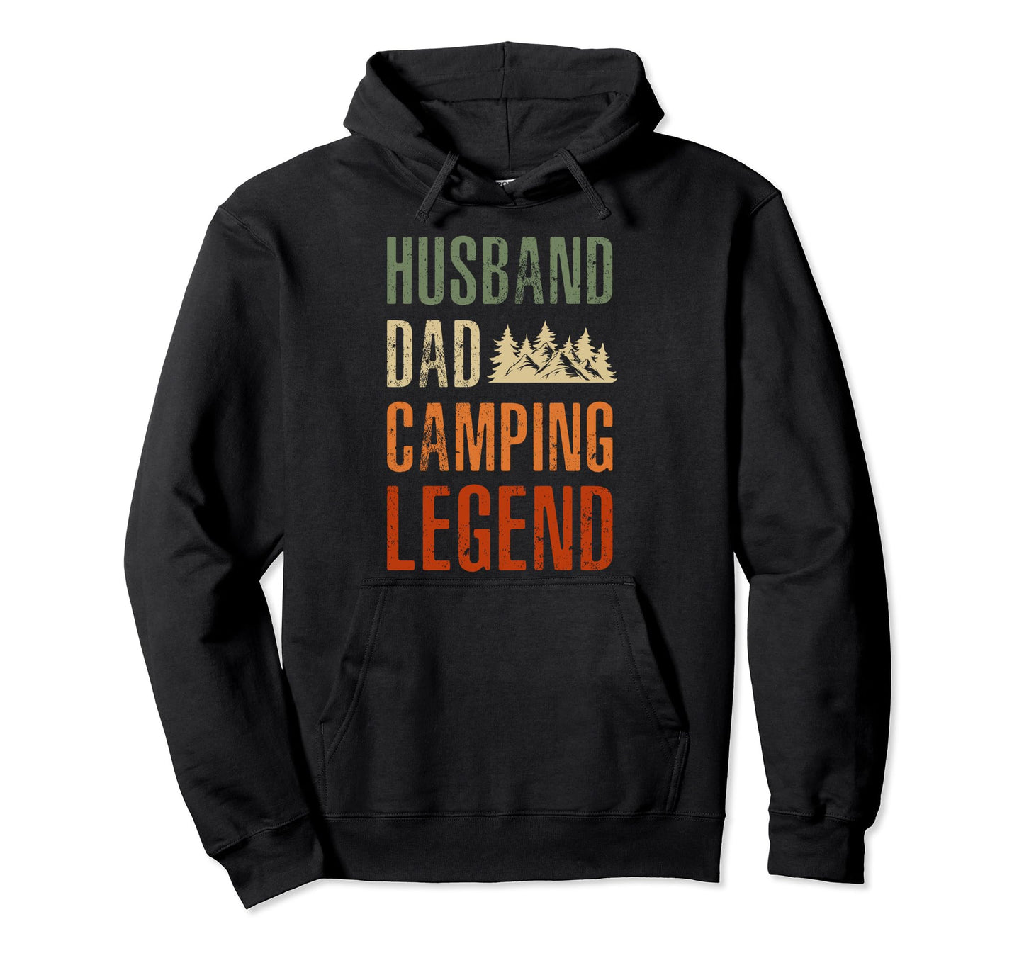 Dads Who Love Camping Dads Husband Hoodie - Aesthetic Graphic for Adults - T-Shirt, Sweatshirt, Hoodie