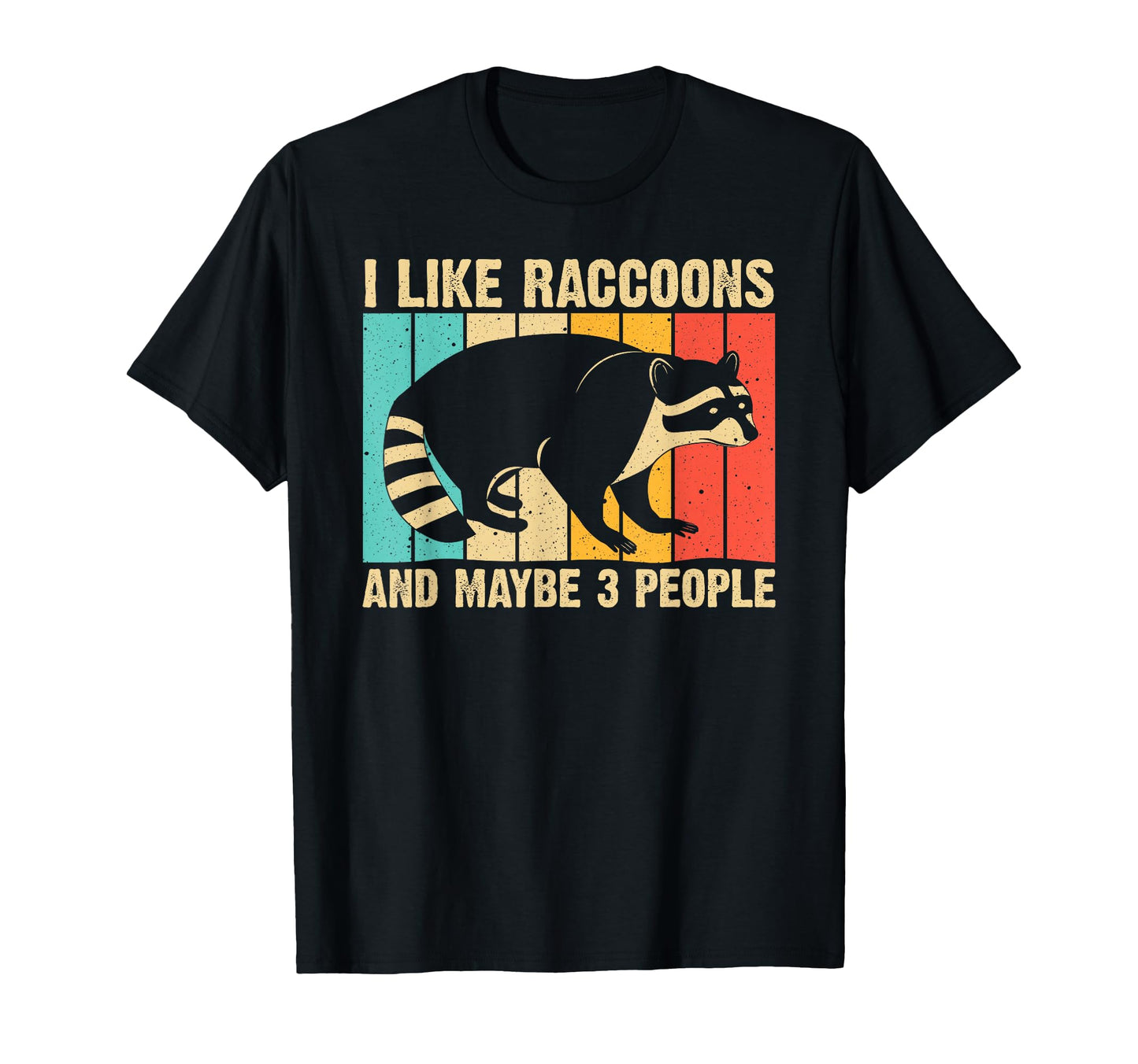 Funny Raccoon Raccoon Lover T-Shirt - Minimalist Print for Adults - T-Shirt, Sweatshirt, Hoodie