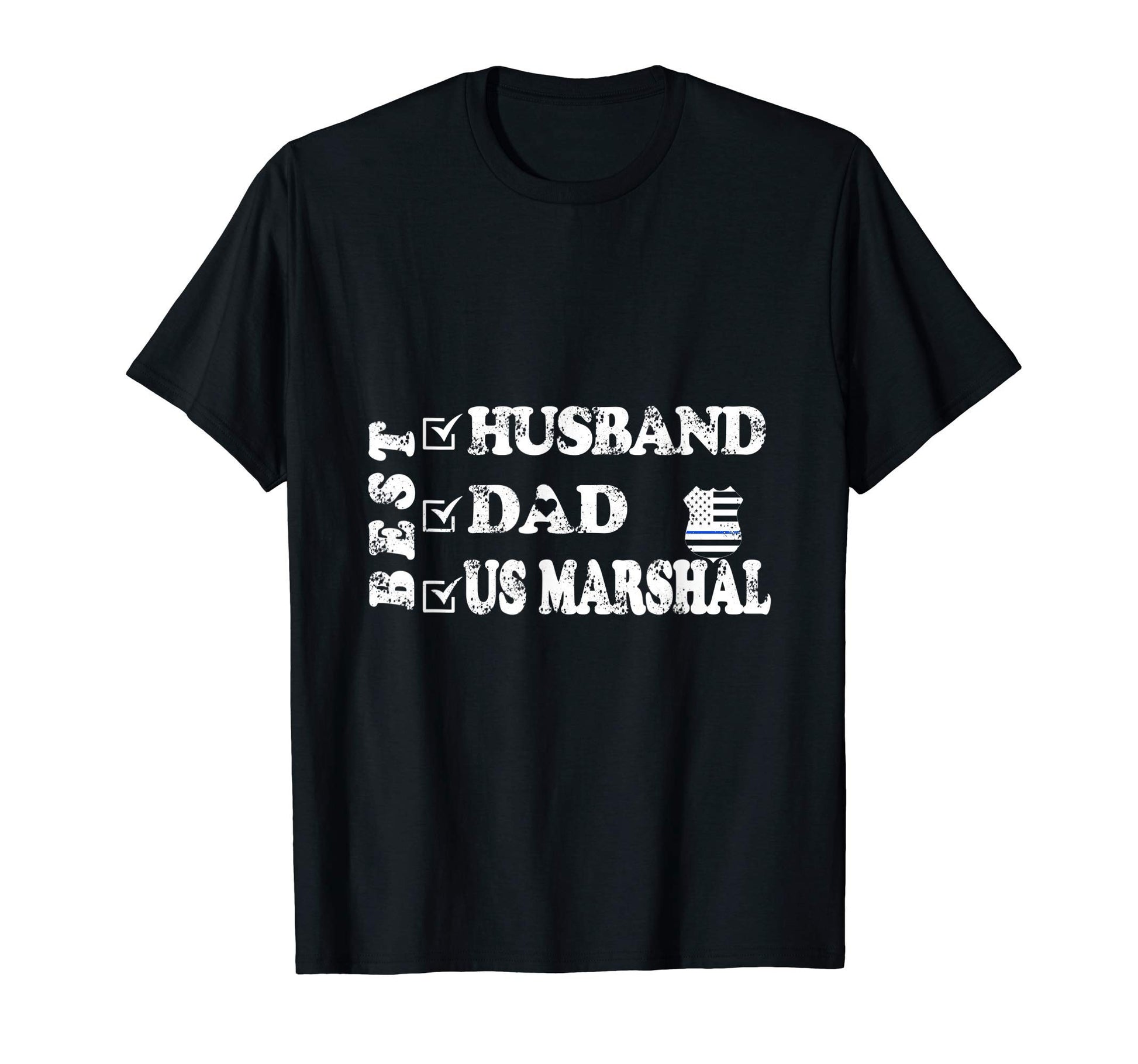 Best Daddy Father Us Marshall Hoodie - Fun Novelty Design for Adults - T-Shirt, Sweatshirt, Hoodie