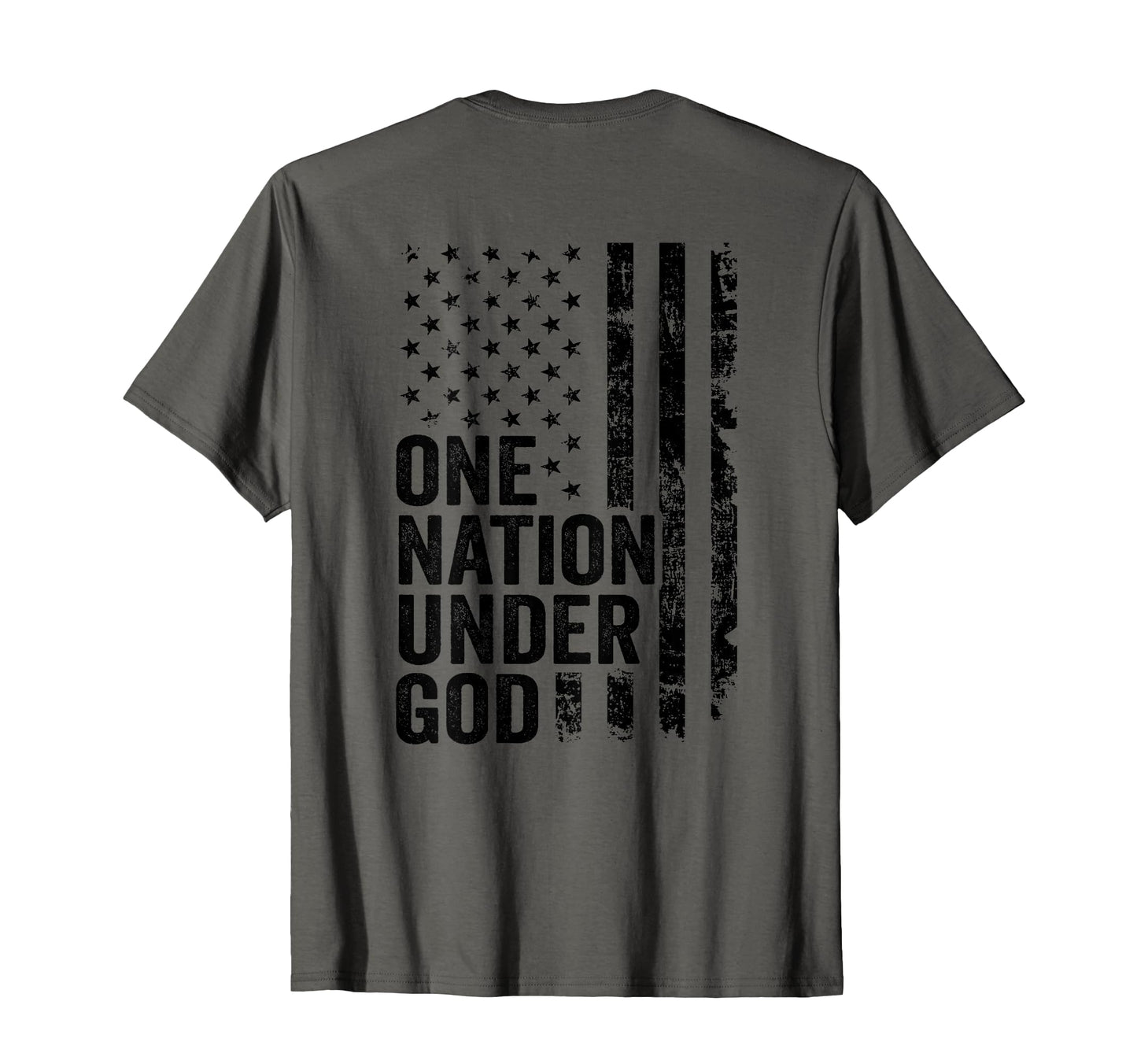 One Nation Under God Christian Faith T-Shirt - Trendy Graphic Men Women - T-Shirt, Sweatshirt, Hoodie