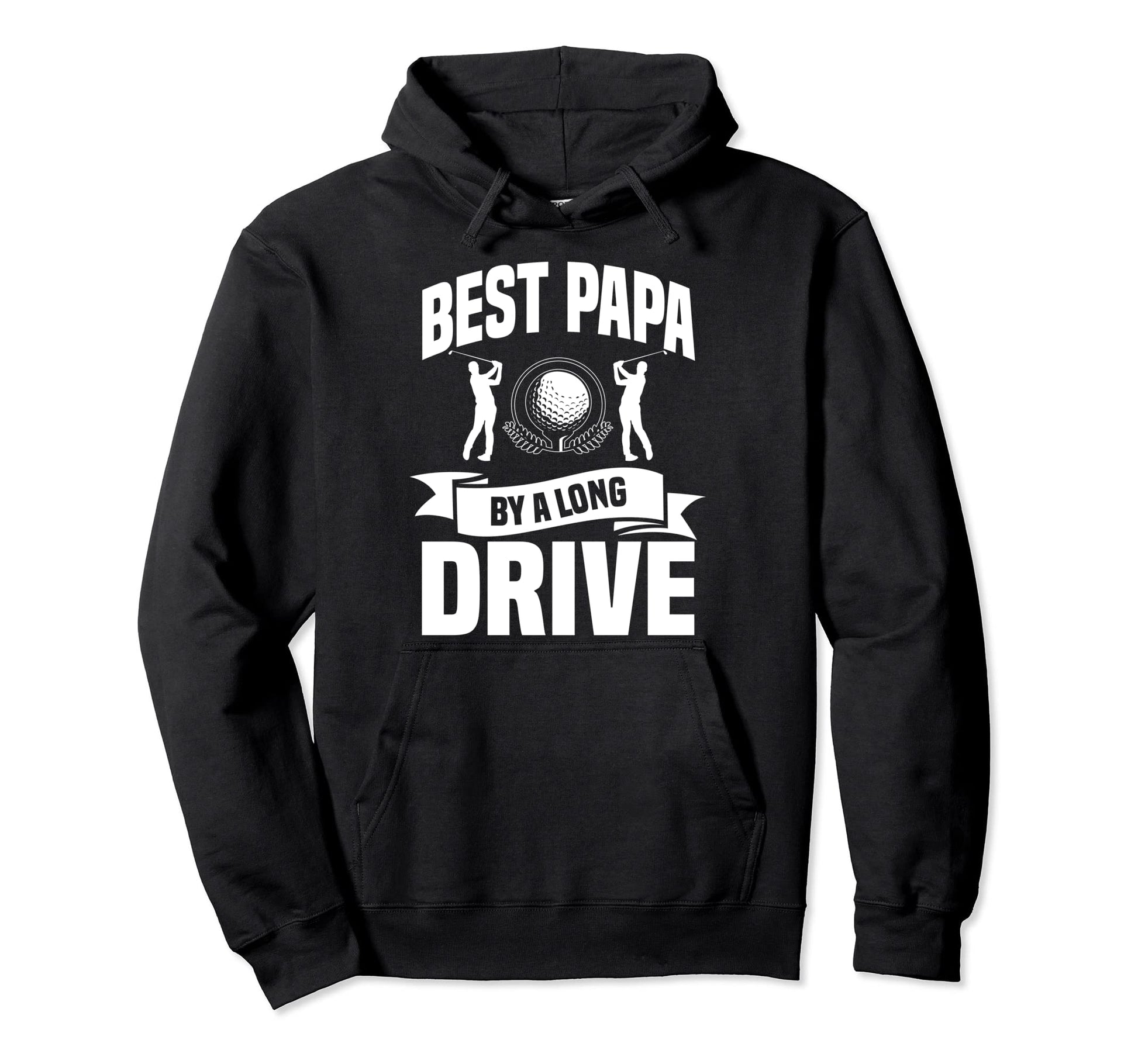 Best Papa Dad Golfer Golfing Putter Par Hoodie - Aesthetic Graphic Unisex - T-Shirt, Sweatshirt, Hoodie