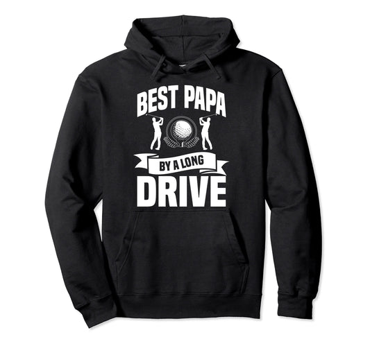 Best Papa Dad Golfer Golfing Putter Par Hoodie - Aesthetic Graphic Unisex - T-Shirt, Sweatshirt, Hoodie