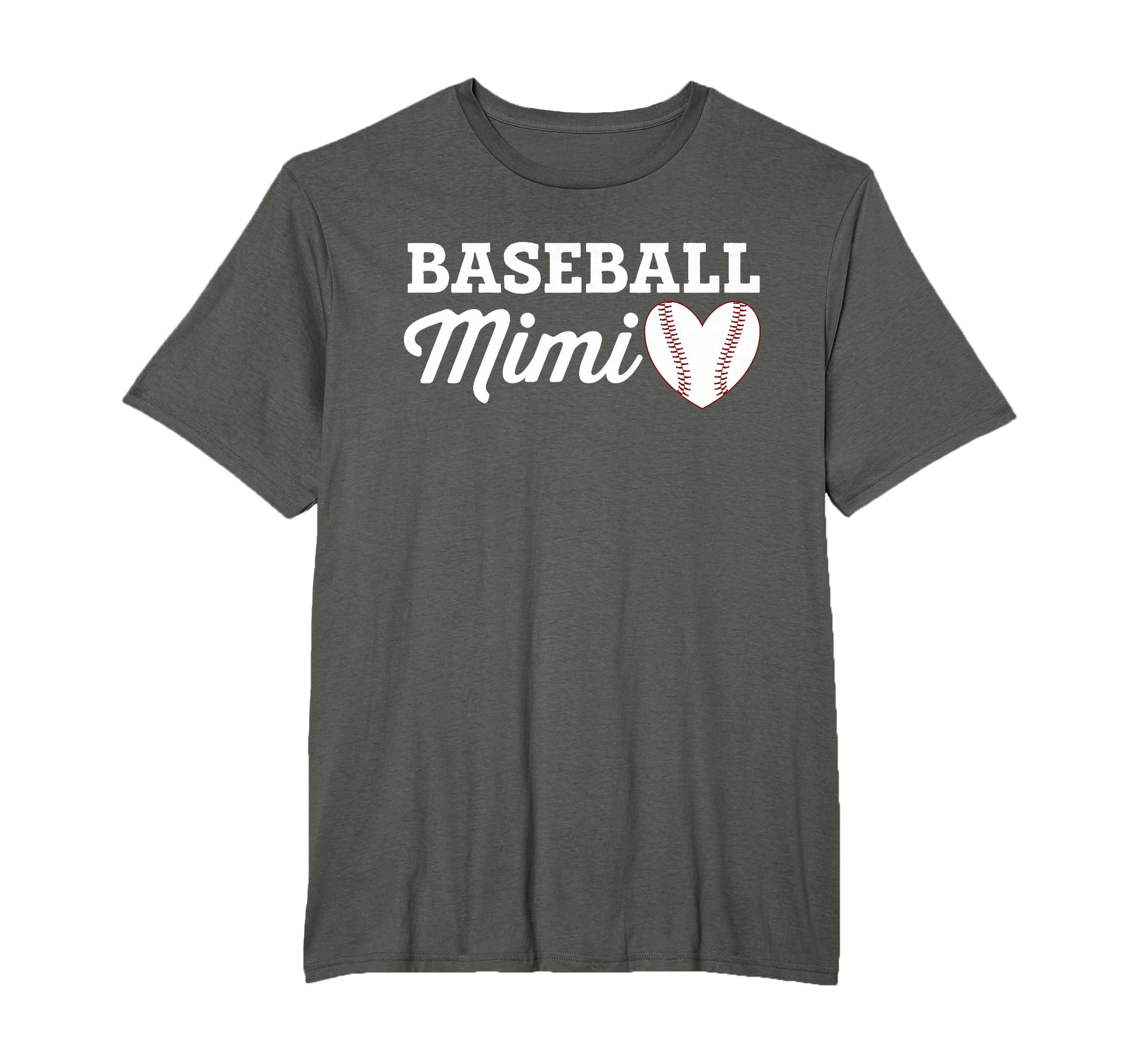 Baseball Mimi Love Heart Baseball Sports T-Shirt - Streetwear Style Unisex - T-Shirt, Sweatshirt, Hoodie