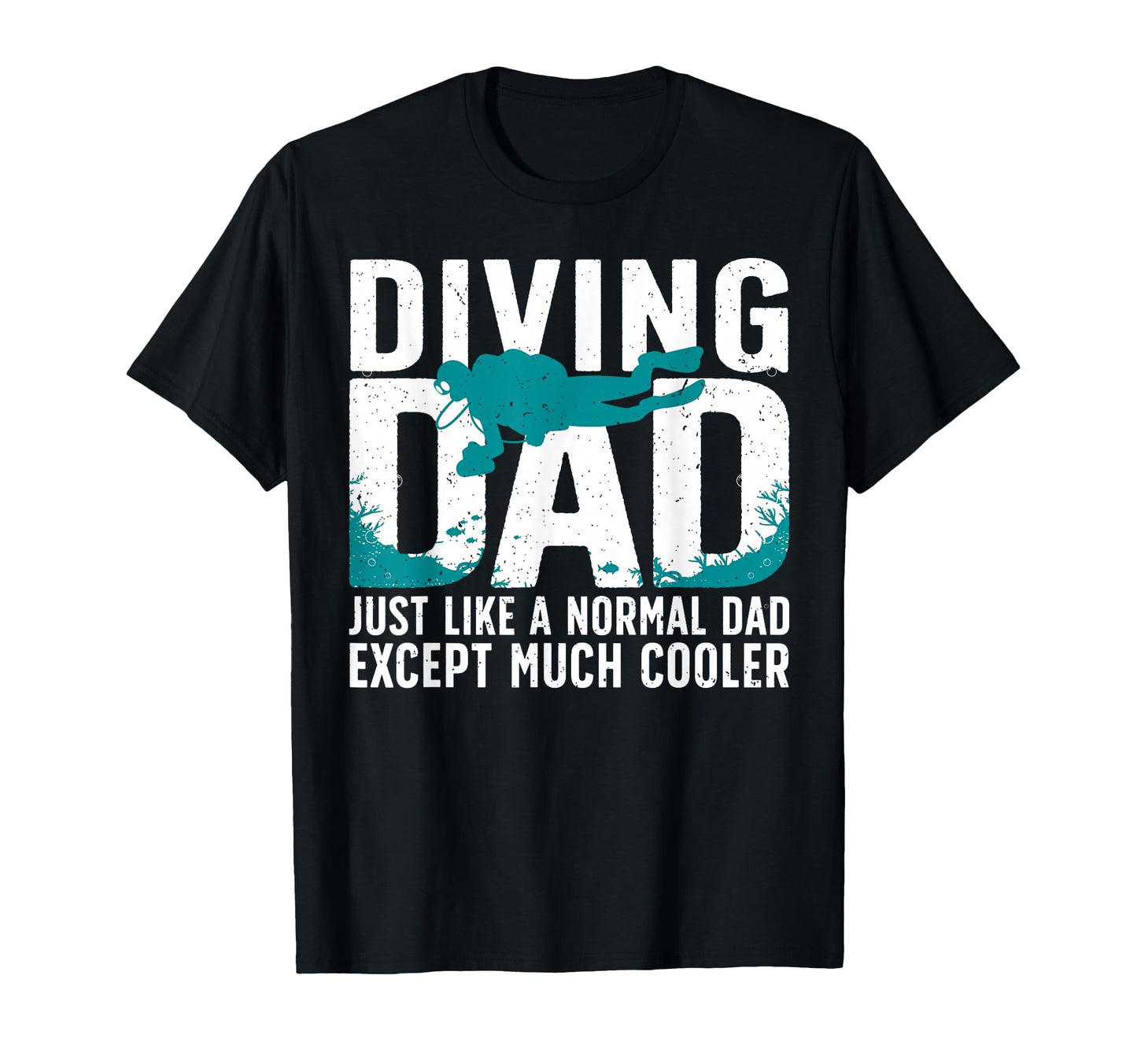 Scuba Diving Dad Ocean Scuba Diver T-Shirt - Aesthetic Graphic Men Women - T-Shirt, Sweatshirt, Hoodie