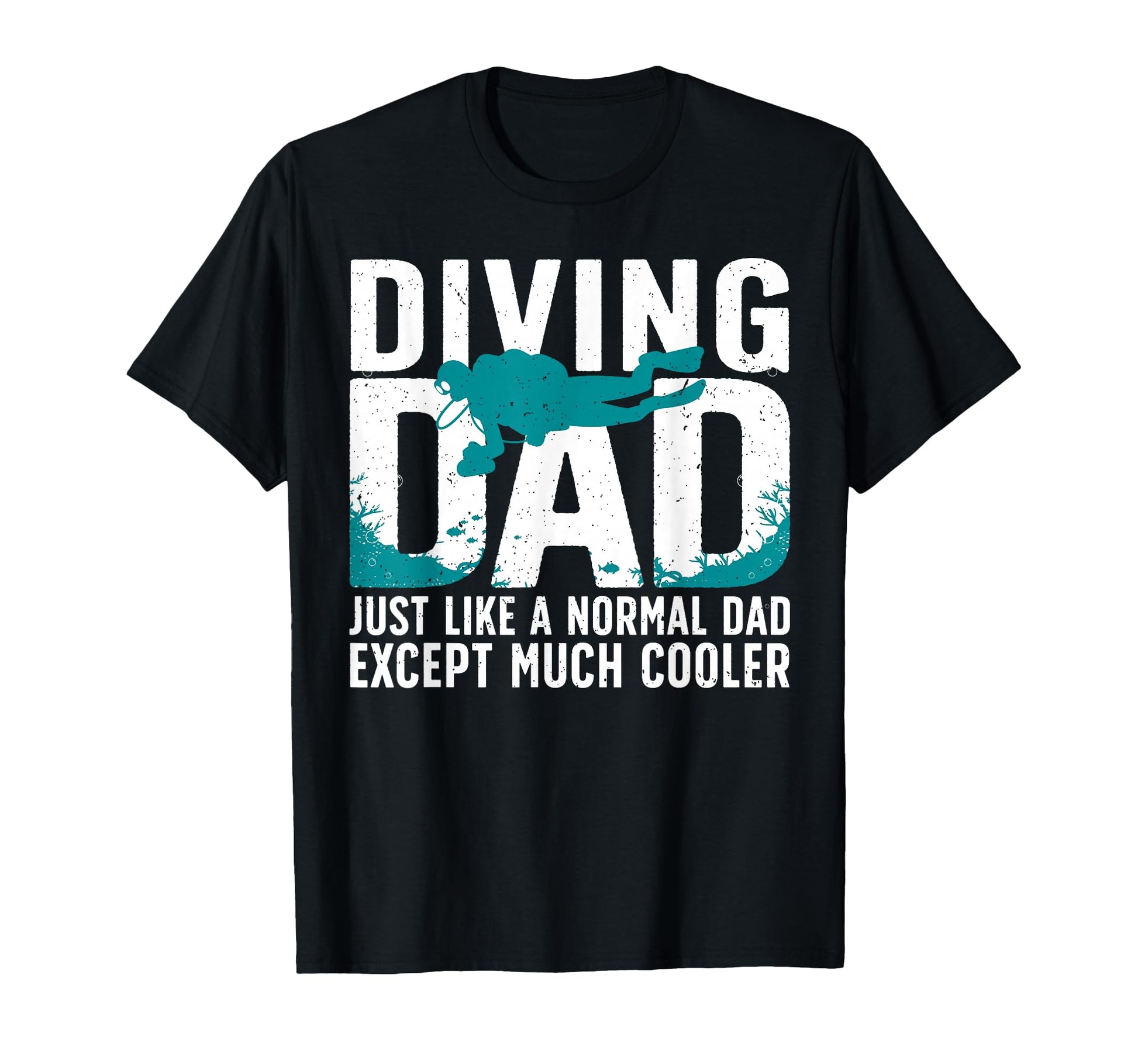 Scuba Diving Dad Ocean Scuba Diver T-Shirt - Aesthetic Graphic Men Women - T-Shirt, Sweatshirt, Hoodie