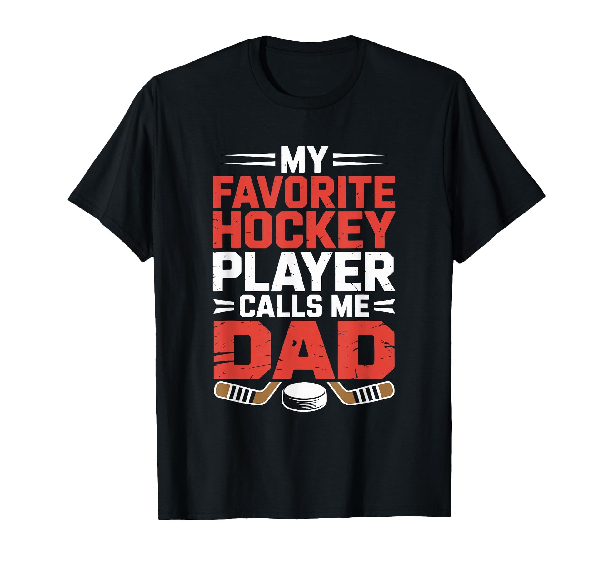 My Favorite Ice Hockey Player Calls Me T-Shirt - Trendy Graphic for Adults - T-Shirt, Sweatshirt, Hoodie