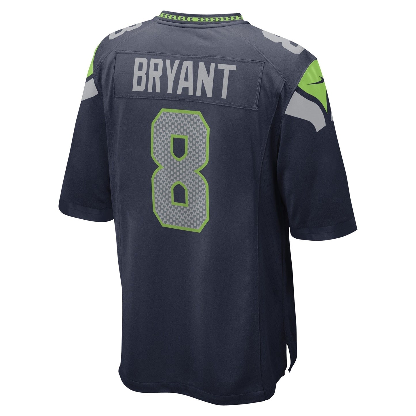 Coby Bryant Seattle Seahawks Game Jersey - College Navy basketball jersey product view 3
