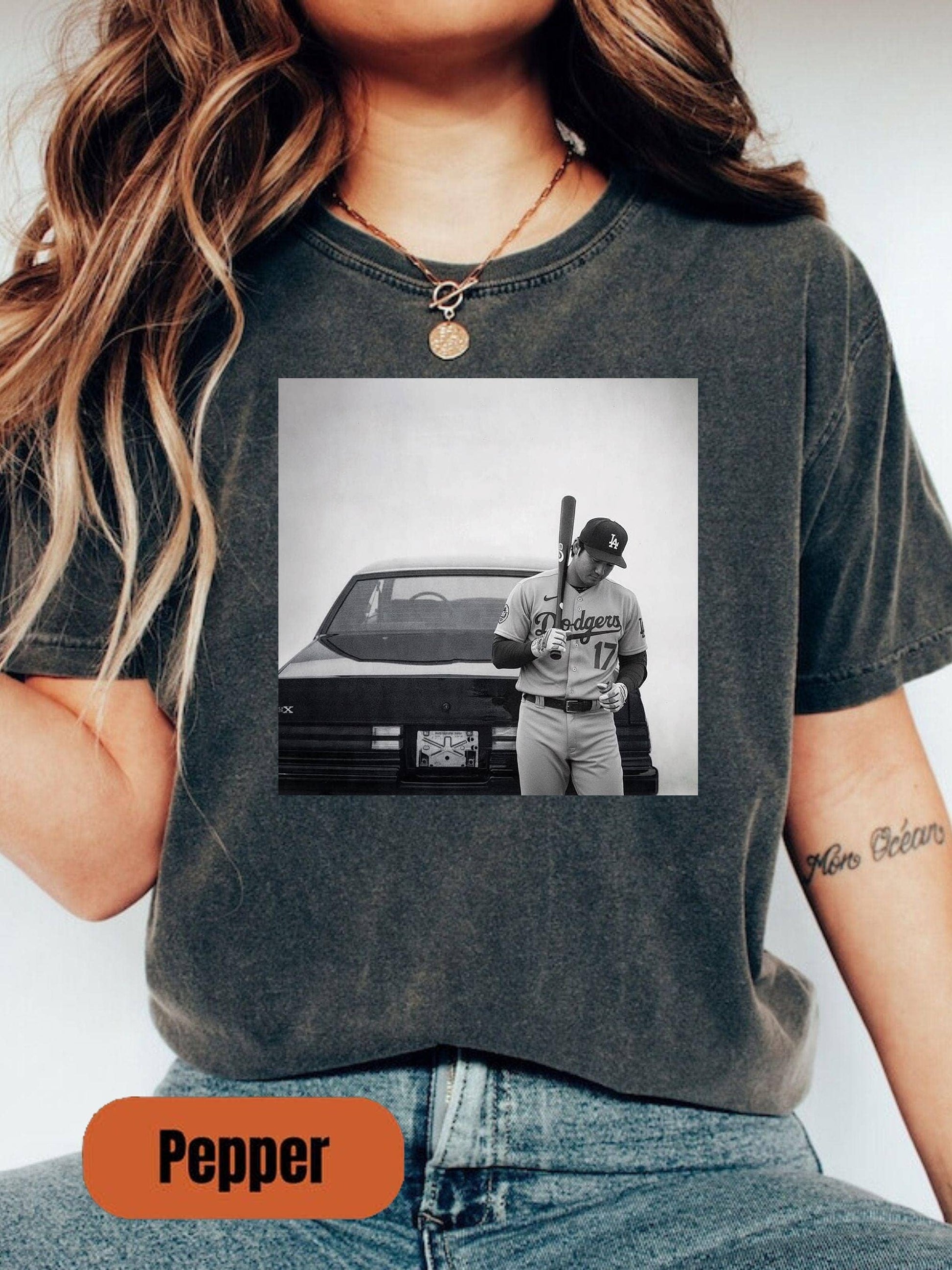 La Dodgers Ohtani Japanese Pitcher Baseball Fan Tee Unisex T-shirt, Sweatshirt, Hoodie, Long Sleeve Tee - T-Shirt, Sweatshirt, Hoodie