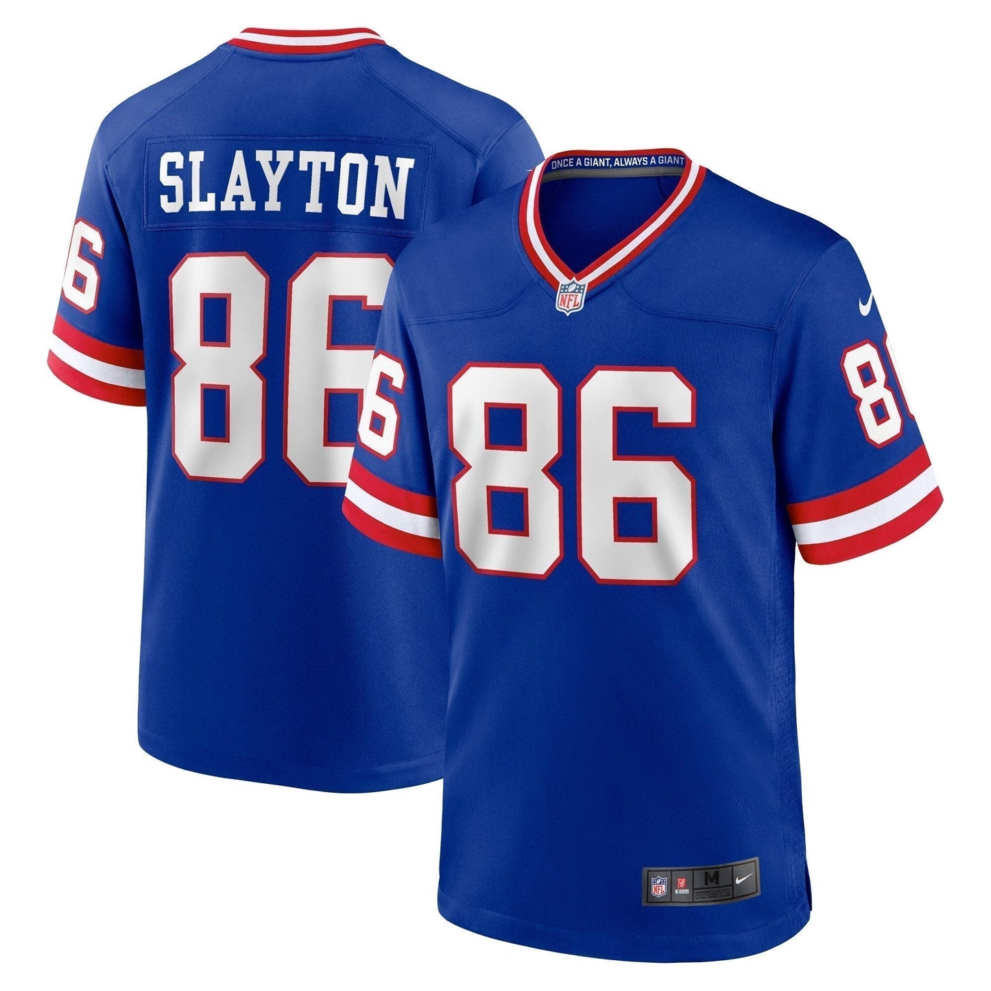 Darius Slayton New York Giants Classic Game Jersey - Royal football jersey product view 1