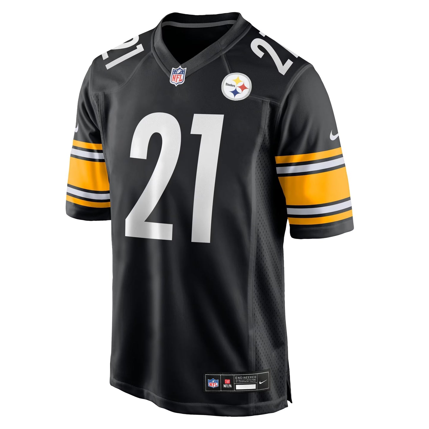 Pittsburgh Steelers Chuck Clark Black Team Game Jersey football jersey product view 2