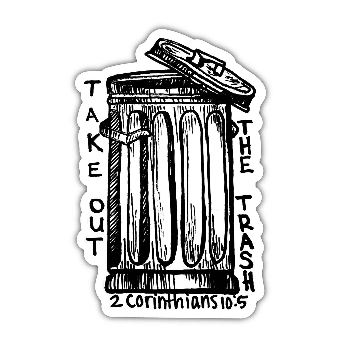Take Out the Trash Hydroflask Sticker Unisex T-shirt, Sweatshirt, Hoodie, Long Sleeve Tee - T-Shirt, Sweatshirt, Hoodie