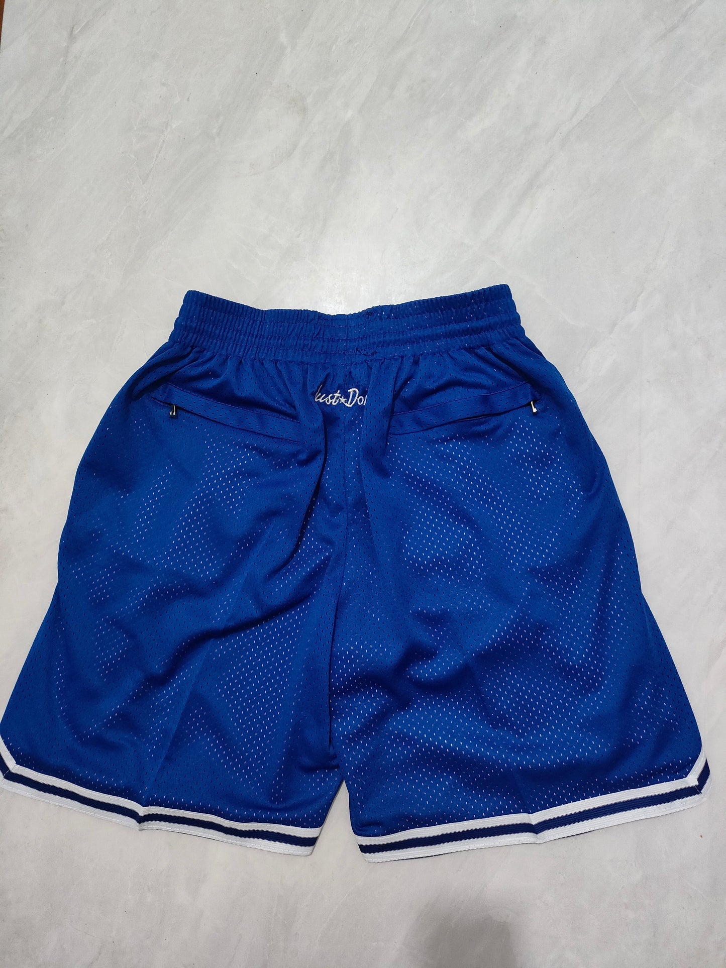 JUST DON Los Angeles Dodgers Pocket Shorts baseball jersey product view 2
