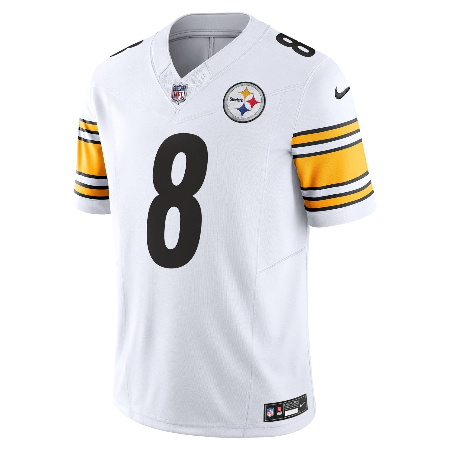 Kenny Pickett Pittsburgh Steelers Vapor F.U.S.E. Limited Jersey - White football jersey product view 2