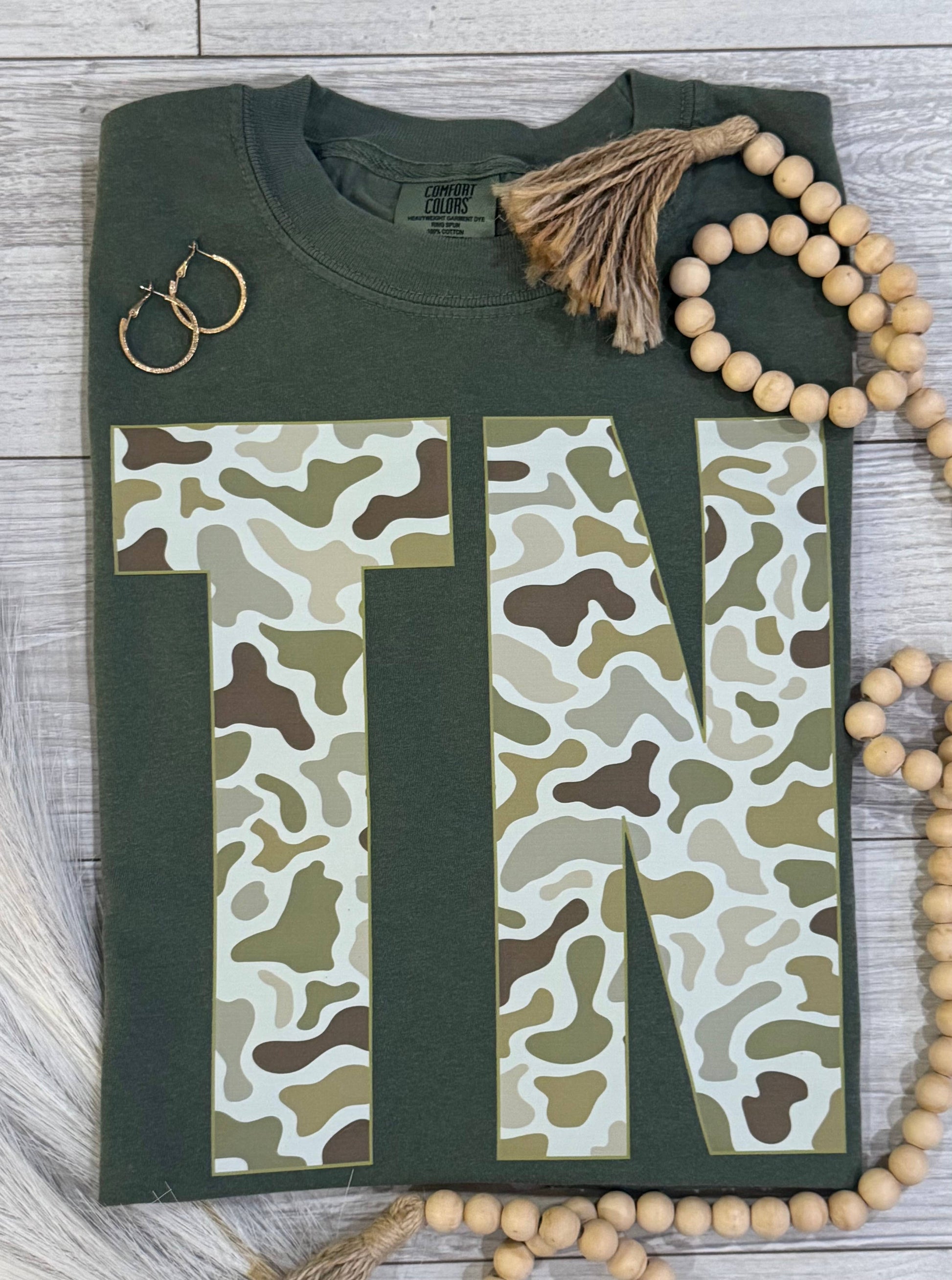 Tn Camo State Tee Unisex T-shirt, Sweatshirt, Hoodie, Long Sleeve Tee - T-Shirt, Sweatshirt, Hoodie