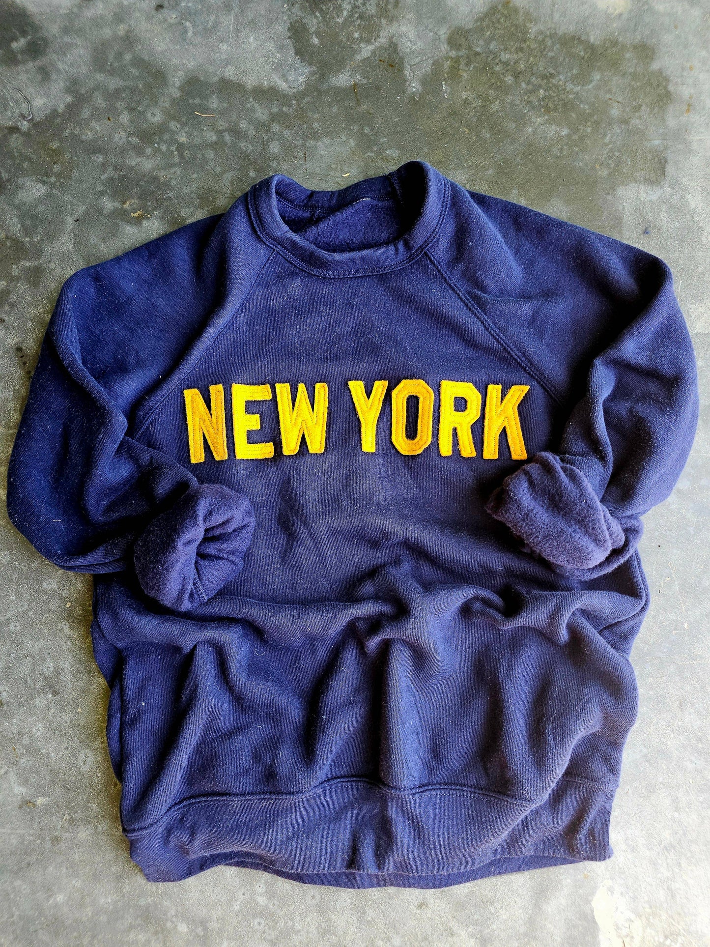 The Athletic - Vintage Felt Crewneck Sweatshirt Unisex T-shirt, Sweatshirt, Hoodie, Long Sleeve Tee - T-Shirt, Sweatshirt, Hoodie