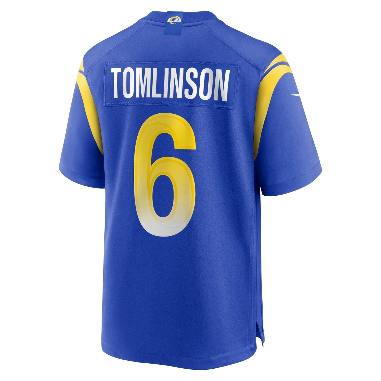 Tre'Vius Hodges-Tomlinson Los Angeles Rams Team Game Jersey - Royal football jersey product view 3