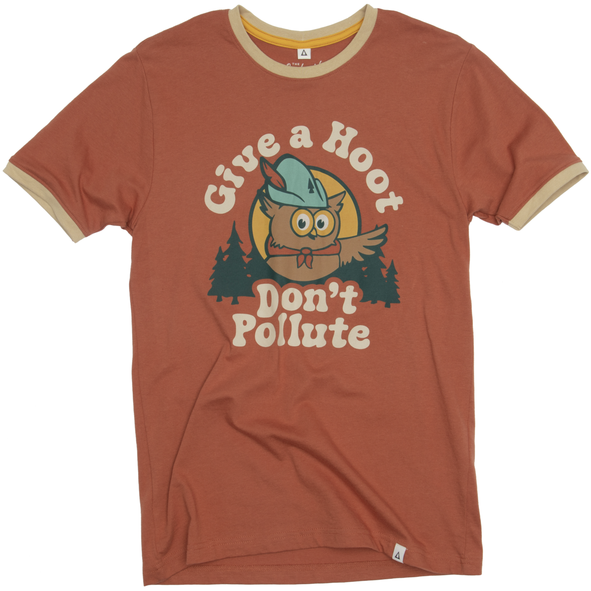 Give A Hoot Ringer Unisex Short Sleeve Tee Unisex T-shirt, Sweatshirt, Hoodie, Long Sleeve Tee - T-Shirt, Sweatshirt, Hoodie