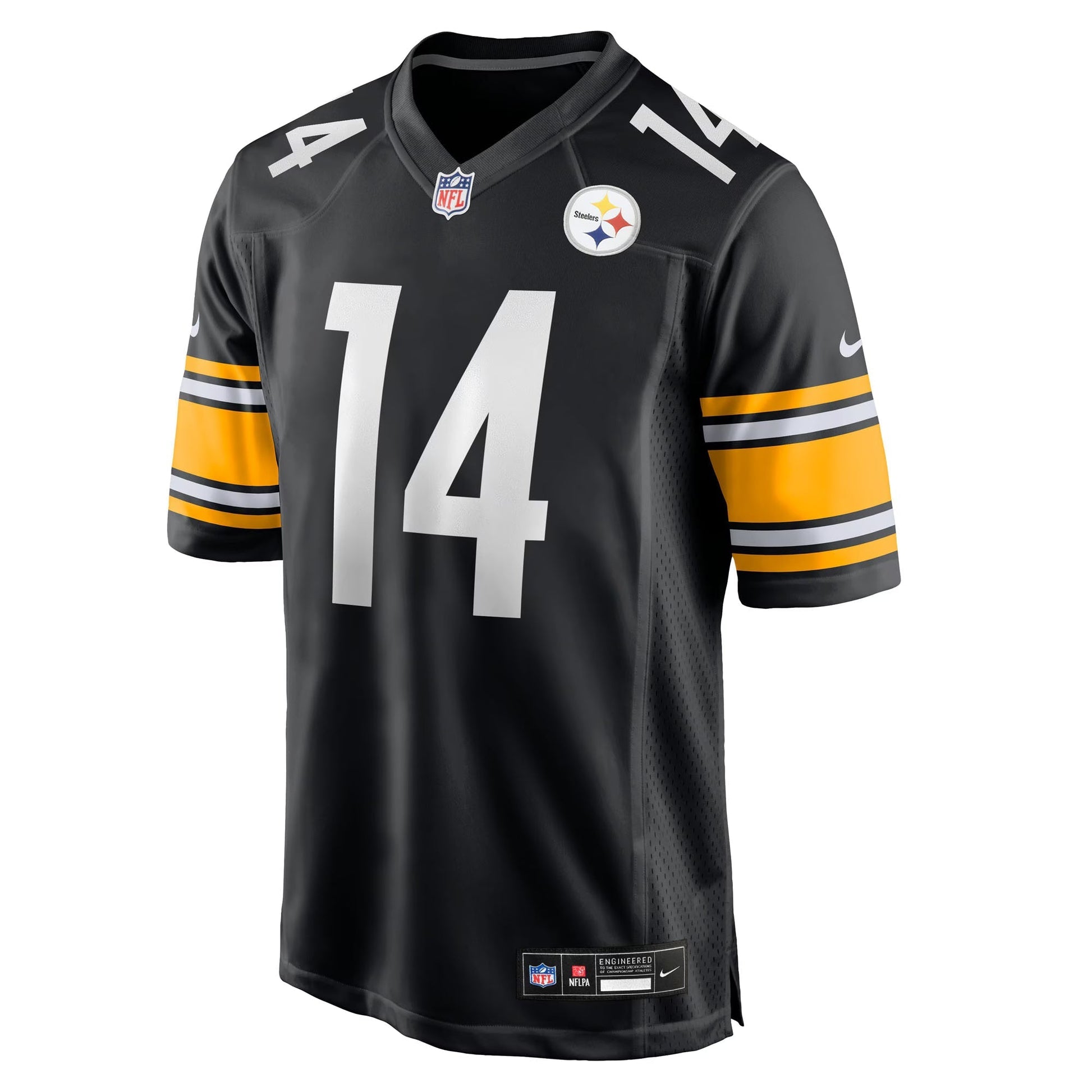 Pittsburgh Steelers Kenneth Gainwell Black Team Game Jersey football jersey product view 2