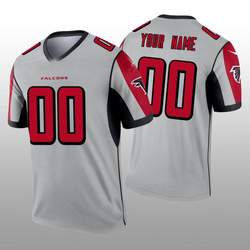 Custom1 Atlanta Falcons Silver Inverted Legend Jersey1 Stitched American Football Jerseys football jersey product view 1