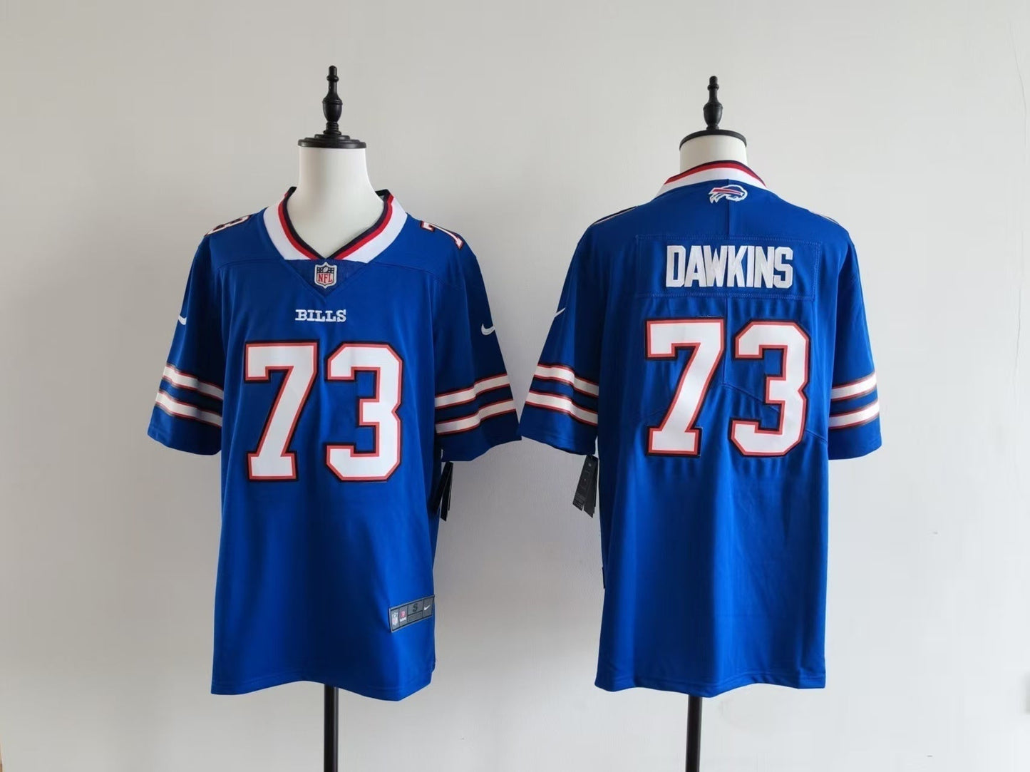 Men's Buffalo Bills Dion Dawkins Jersey-Blue football jersey product view 1