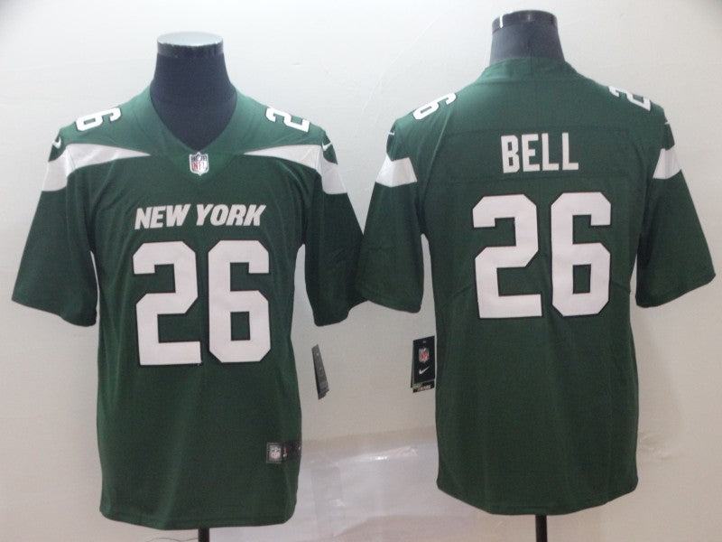 Men's New York Jets Le'Veon Bell Green Game Jersey football jersey product view 1