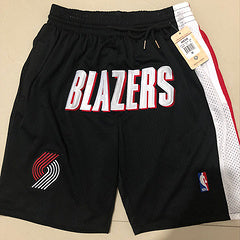 Portland Trailblazers Black MN basketball jersey product view 1