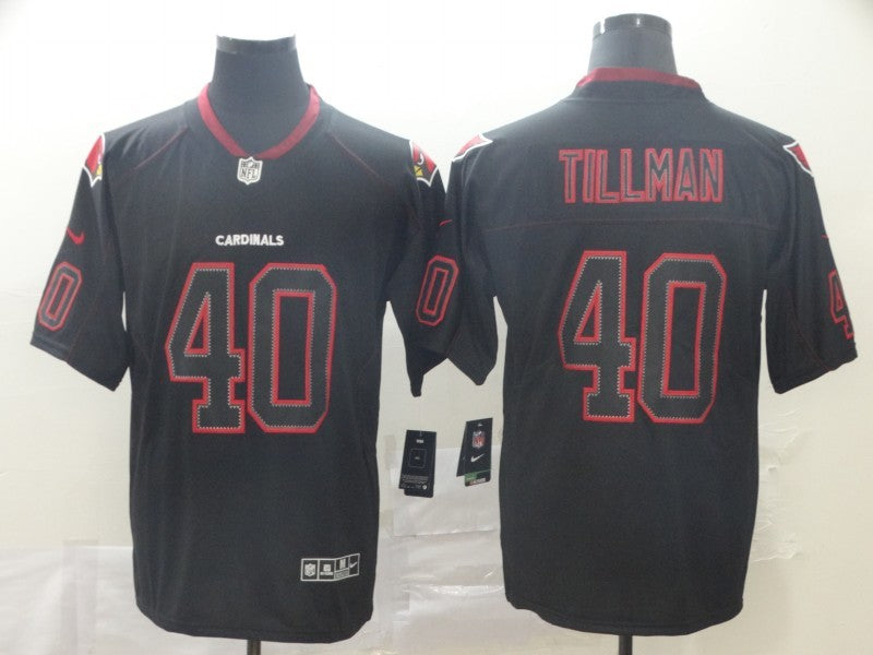 Men's Arizona Cardinals Pat Tillman #40 Black Alternate Game Jersey1 football jersey product view 1