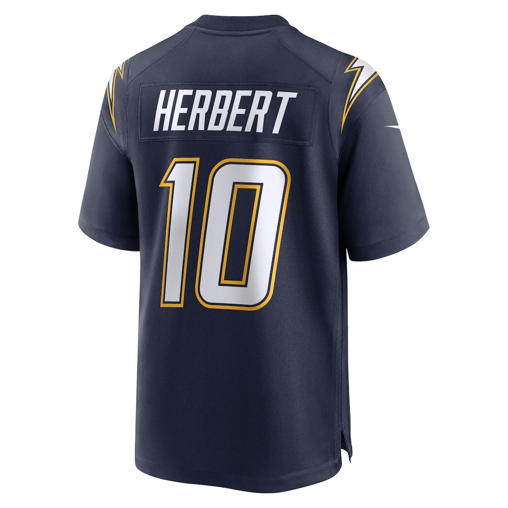 LA.Chargers #10 Justin Herbert Navy Vapor F.U.S.E. Limited Jersey football jersey product view 1