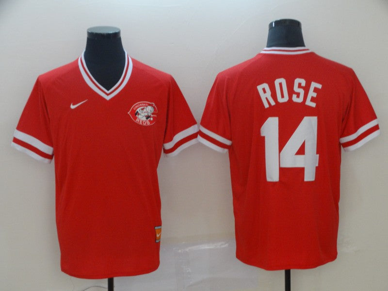 Men's Cincinnati Reds Pete Rose #14 Red Fashion Stitched Jersey1 baseball jersey product view 1