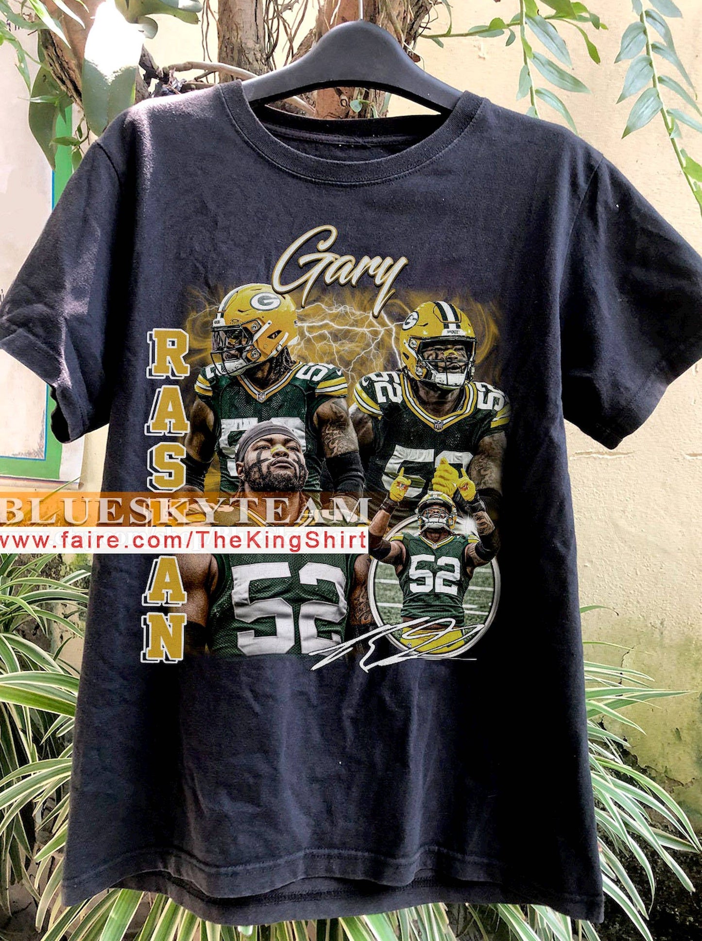 Vintage 90s Rashan Gary Tee Retro Football Bootleg Gift Unisex T-shirt, Sweatshirt, Hoodie, Long Sleeve Tee - T-Shirt, Sweatshirt, Hoodie