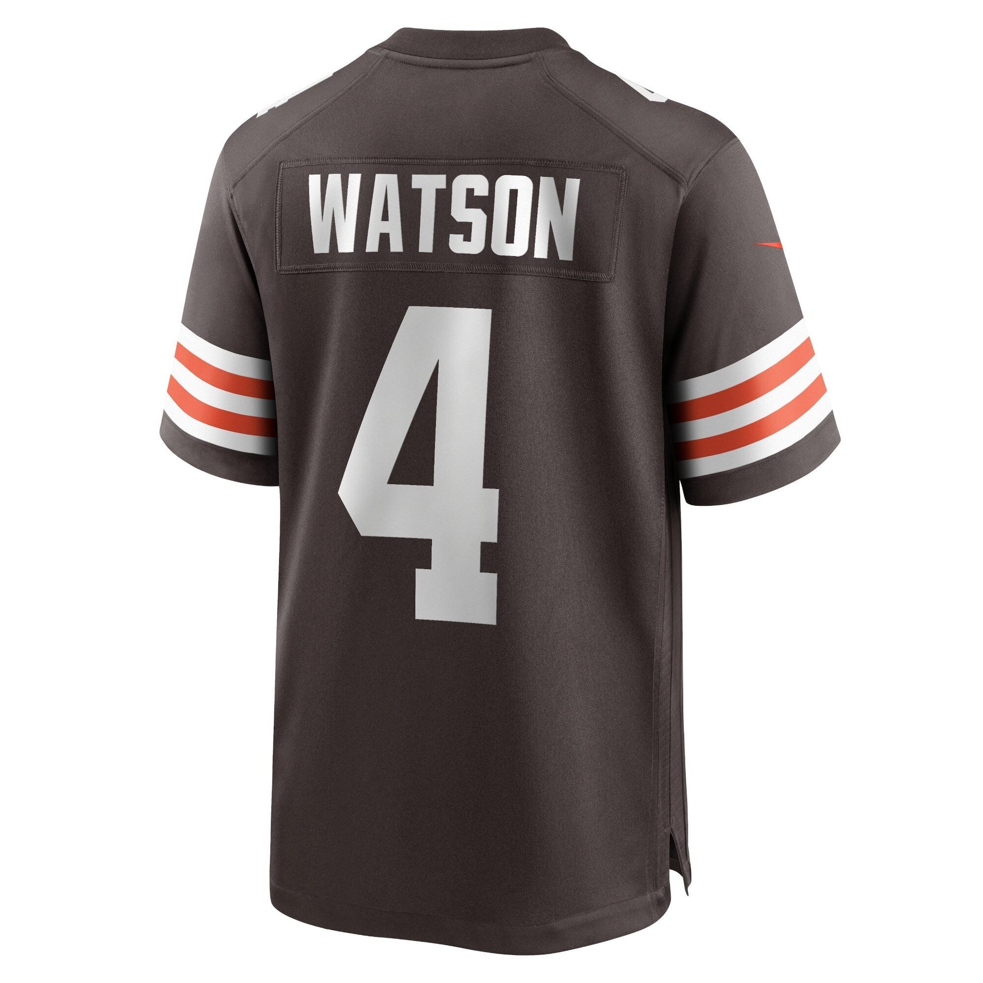 Deshaun Watson Cleveland Browns Game Jersey - Brown football jersey product view 3