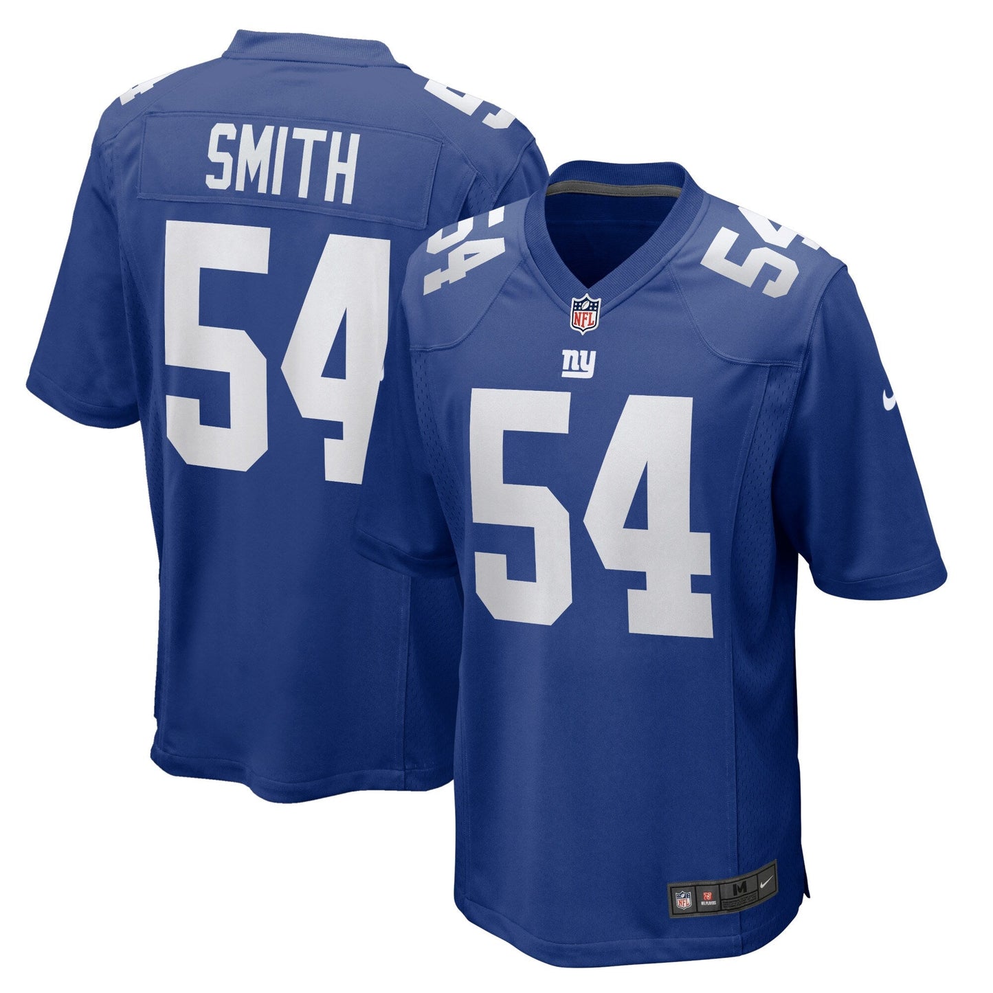 Jaylon Smith New York Giants Home Game Jersey - Royal football jersey product view 1