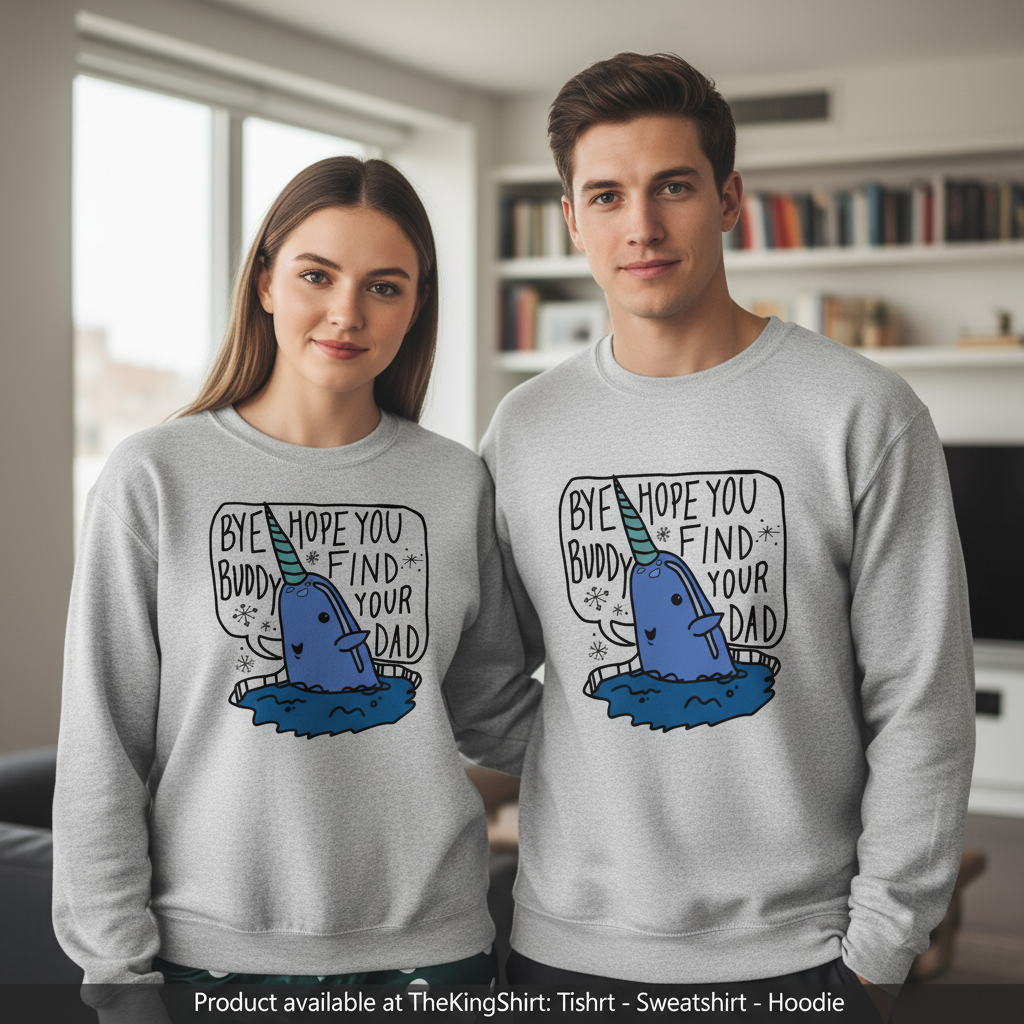 Buddy the Elf Christmas Movie Sweatshirt - Festive Gift Unisex T-shirt, Sweatshirt, Hoodie, Long Sleeve Tee - T-Shirt, Sweatshirt, Hoodie