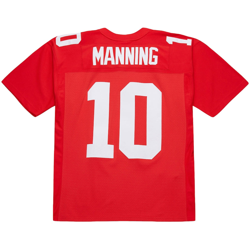 NY.Giants #10 Eli Manning Red 2004 Team Legacy Retired Player Big & Tall Jersey football jersey product view 1