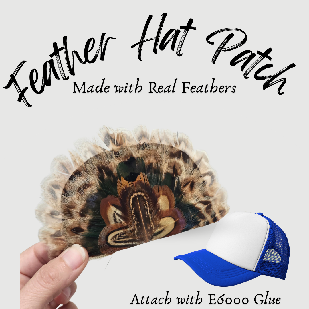 Western Feather Fans Patch Diy Trucker Hat Hat Bar Supplies Unisex T-shirt, Sweatshirt, Hoodie, Long Sleeve Tee - T-Shirt, Sweatshirt, Hoodie