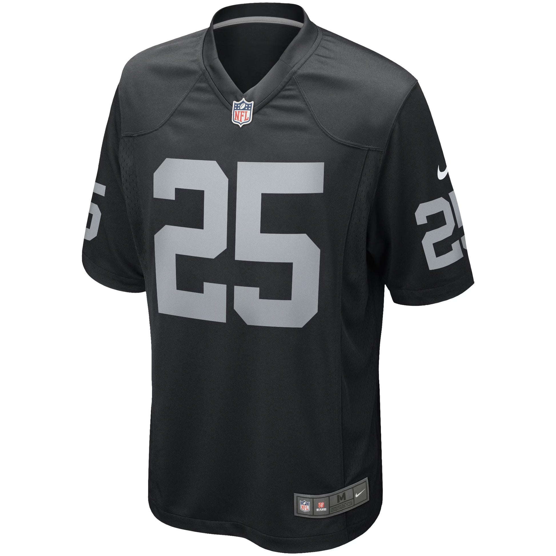 Las Vegas Raiders Fred Biletnikoff Black Game Retired Player Jersey football jersey product view 1