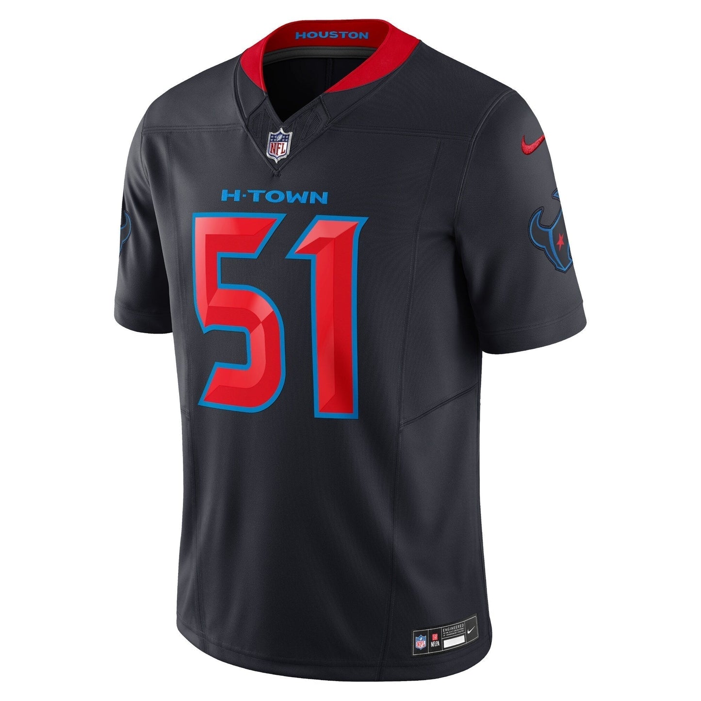 Will Anderson Jr. Houston Texans 2nd Alternate Vapor F.U.S.E. Limited Jersey - Navy football jersey product view 2
