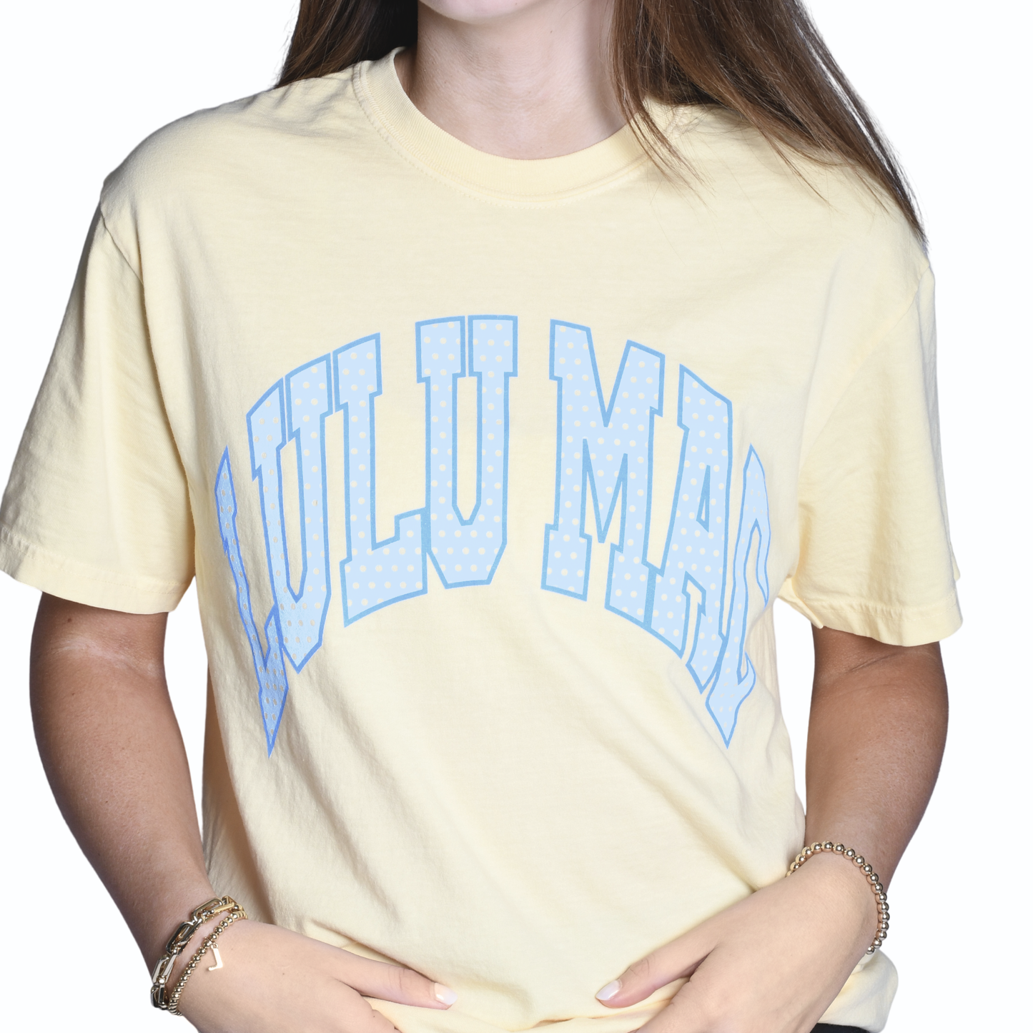 LM-PD-1001 Polka Dot Adult Butter Comfort Colors Tee Unisex T-shirt, Sweatshirt, Hoodie, Long Sleeve Tee - T-Shirt, Sweatshirt, Hoodie