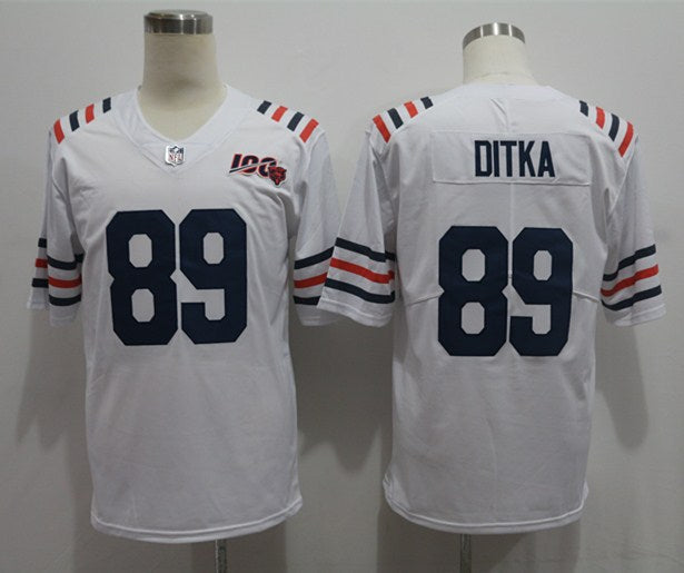 Men's Chicago Bears Mike Ditka 2021 NFL active First Round Pick Alternate Jerseys football jersey product view 1