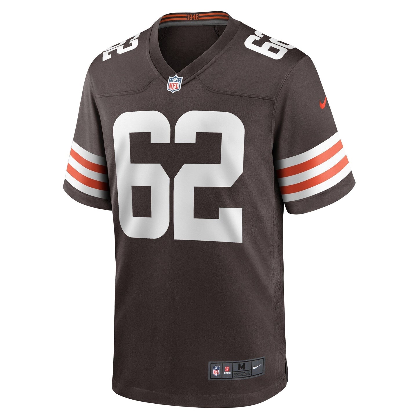 Siaki Ika Cleveland Browns Team Game Jersey - Brown football jersey product view 2