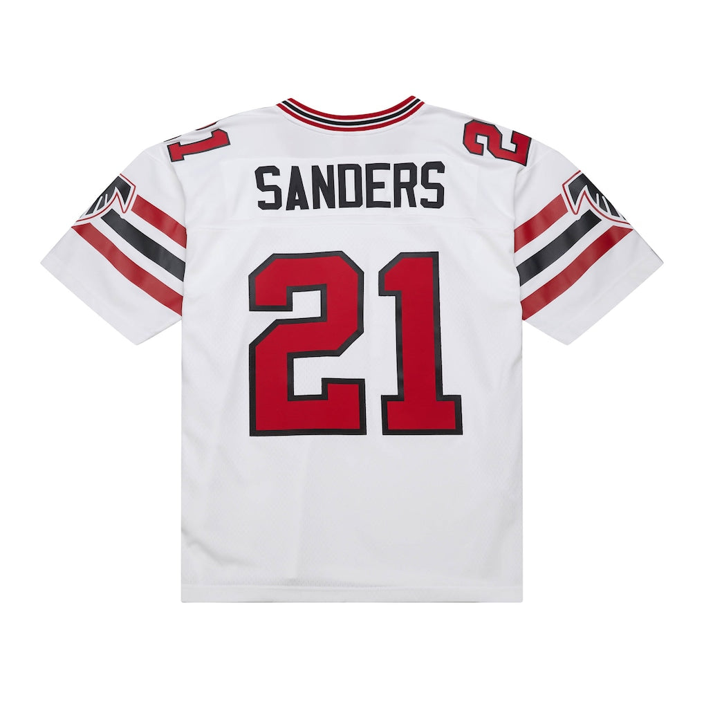 A.Falcons #21 Deion Sanders White 1989 Legacy Replica Jersey football jersey product view 1